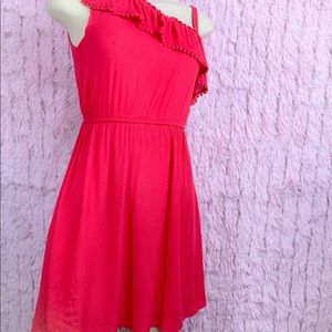 Weaves girl Red  Dress SZ. 8